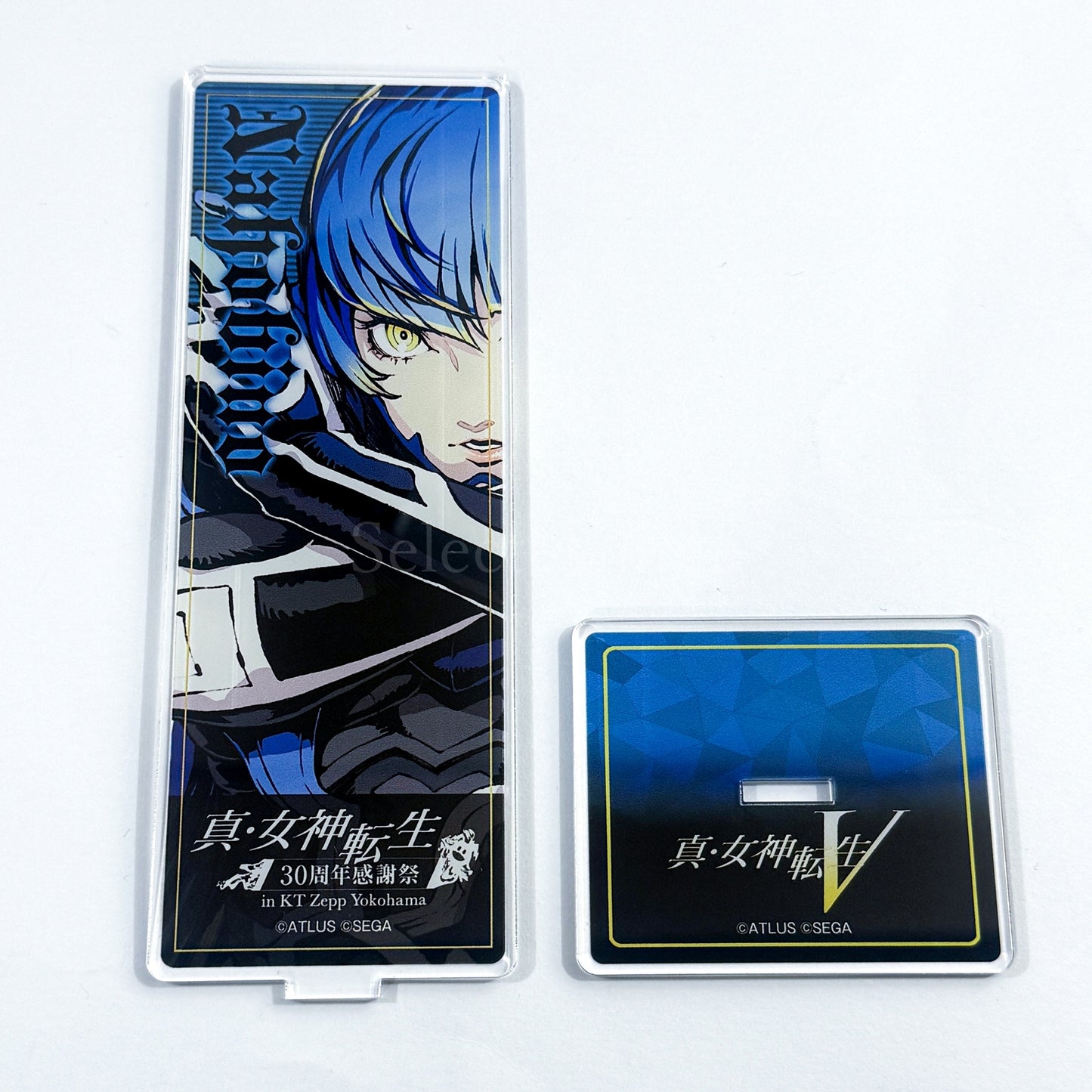 Shin Megami Tensei V Event Kuji Acrylic Stand Shin Megami Tensei 30th Anniversary Thanksgiving Festival Limited Prize E Acrylic Stands [USED]