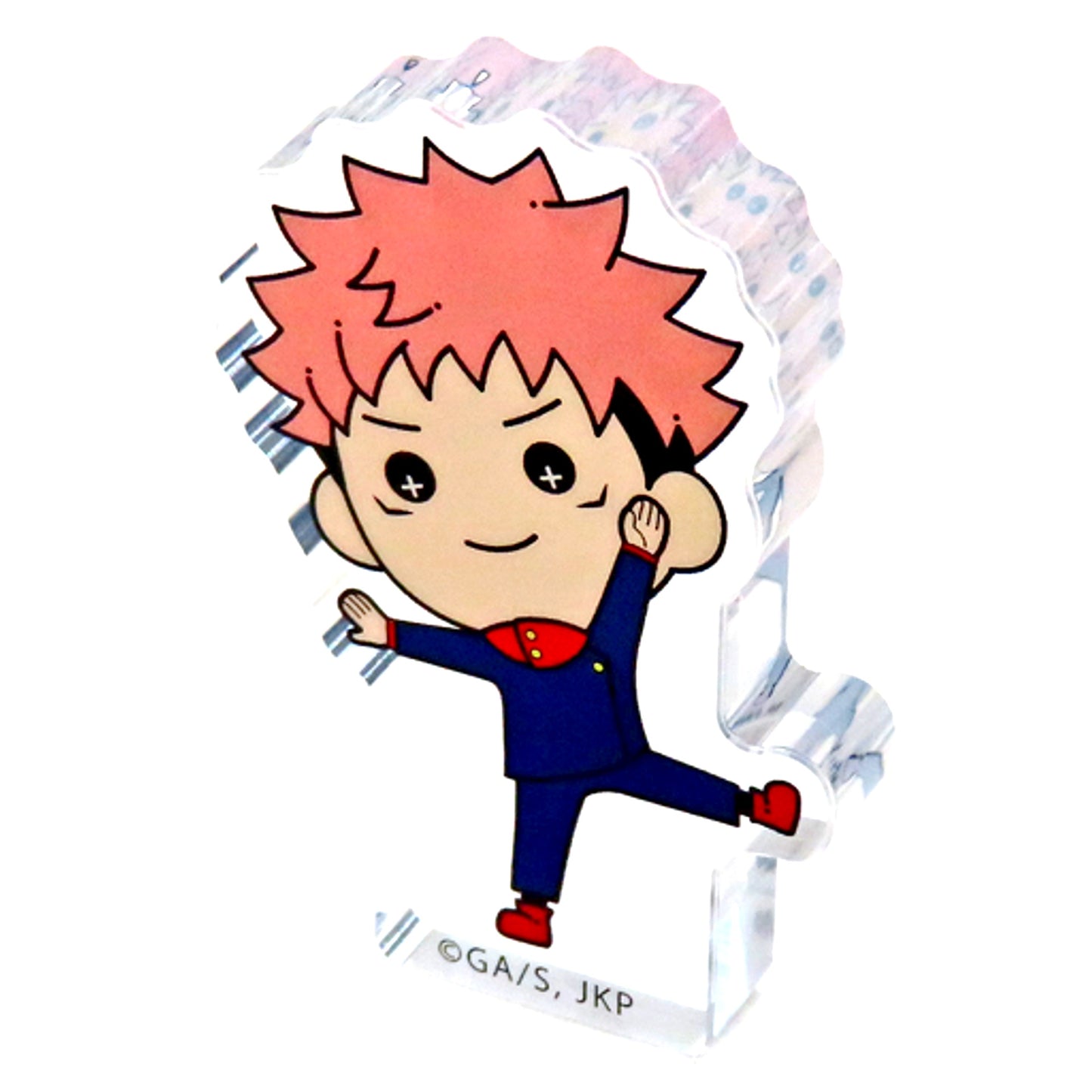 Yuji Itadori Jujutsu Kaisen Tasukko Trading Mini Acrylic Block [USED]