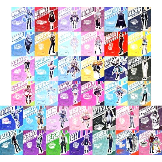 Set of 38 VTuber Kuji A Prize Acrylic Stand Kuji Square [USED]