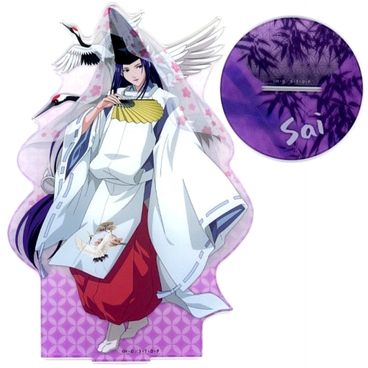Fujiwara no Sai Dream Prize Hikaru no Go Dream Button Kacho Fugetsu BIG Acrylic Stand [USED]
