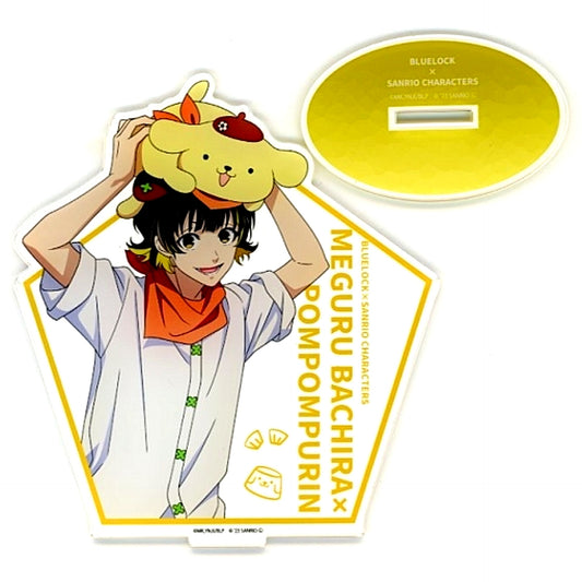 Meguru Bachira x Pompompurin 12 Blue Lock x Sanrio Characters Illustration Character Acrylic Figure [USED]