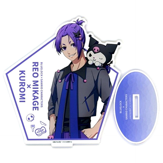 Reo Mikage x Kuromi 17 Blue Lock x Sanrio Characters Illustration Character Acrylic Figure [USED]