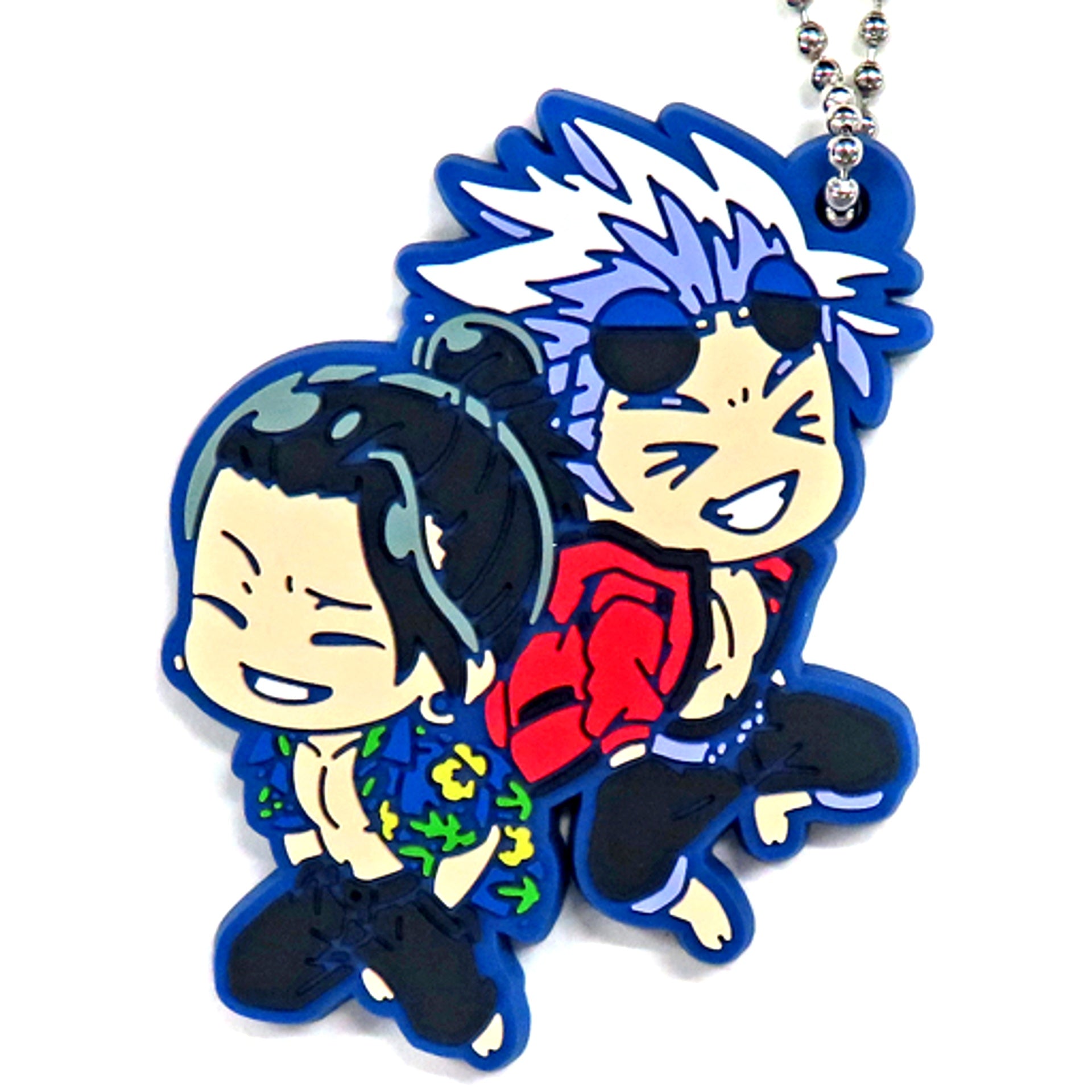 Satoru Gojo and Suguru Geto Deforaba Keychain Jujutsu Kaisen Hidden Inventory Premature Death [USED]