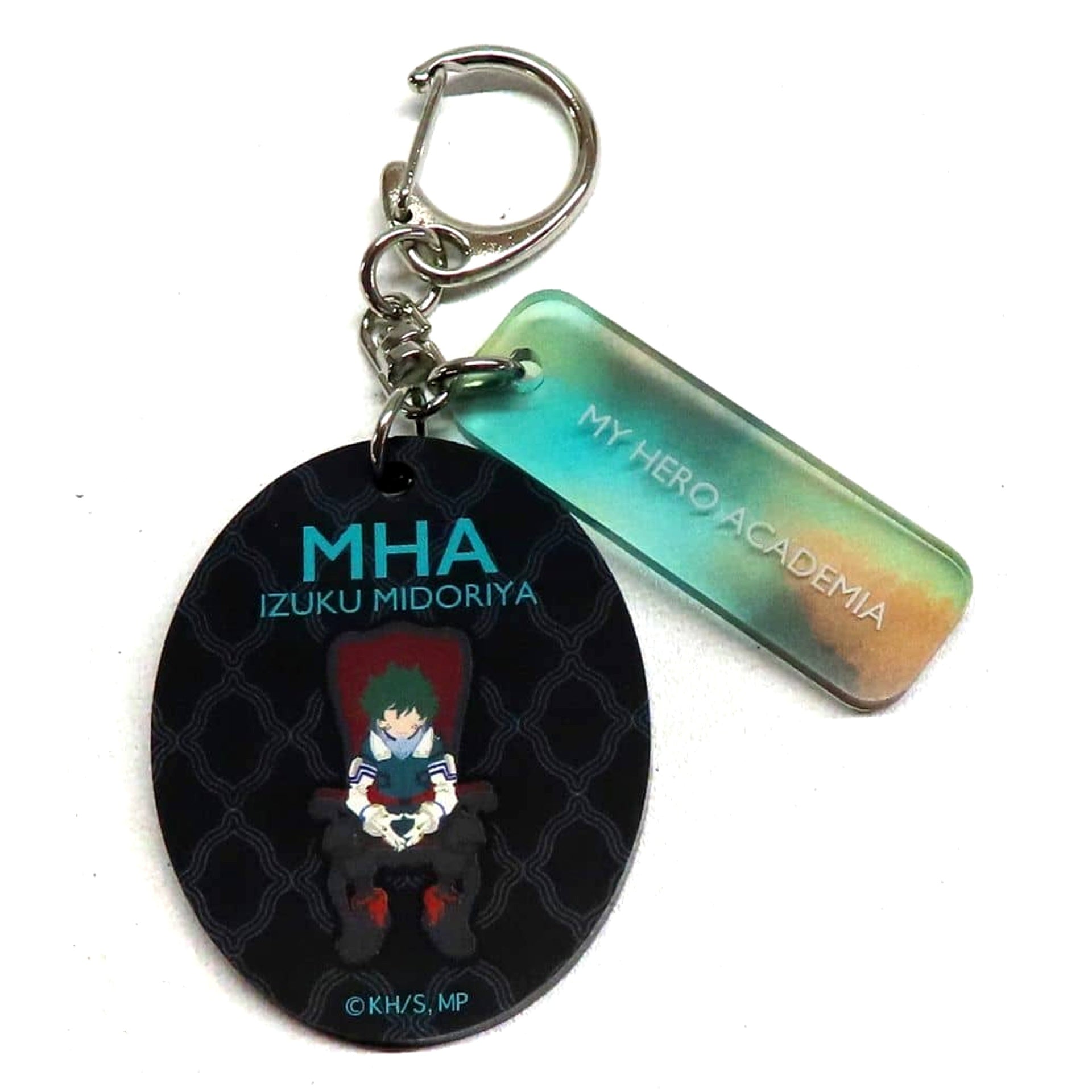 My Hero Academia Izuku Midoriya Acrylic Keychain Sit! Chair! Icon Illustration Ver. Keychains [USED]