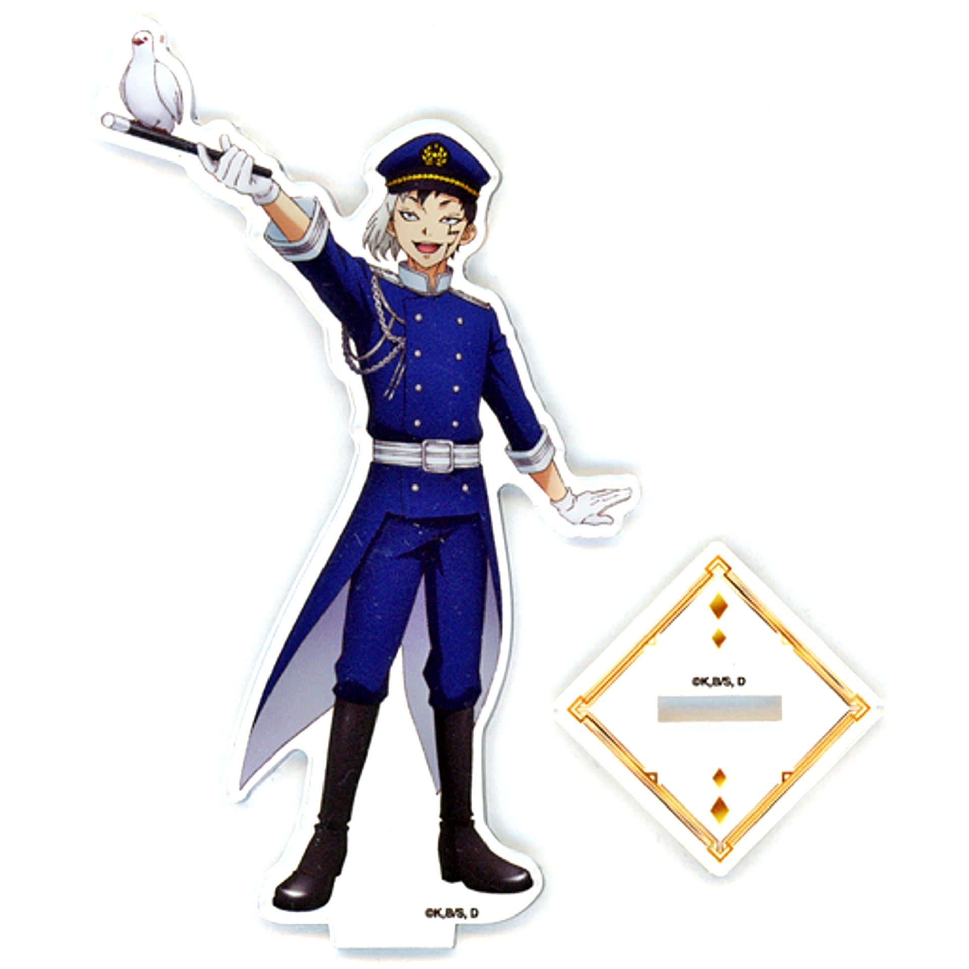 Gen Asagiri Dr. STONE x COLLABO CAFE HONPO Life-size Acrylic Stand [USED]