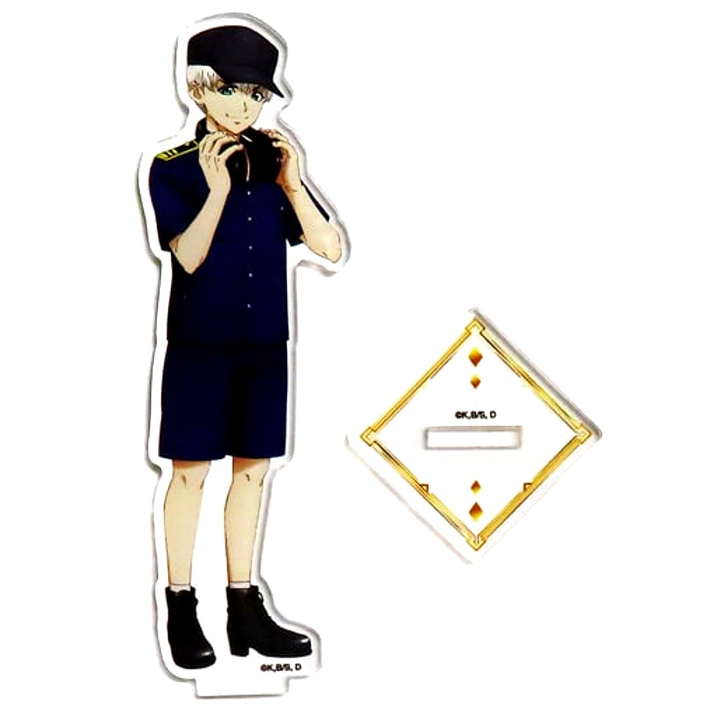 Ukyo Saionji Dr. STONE x COLLABO CAFE HONPO Life-Sized Acrylic Stand [USED]
