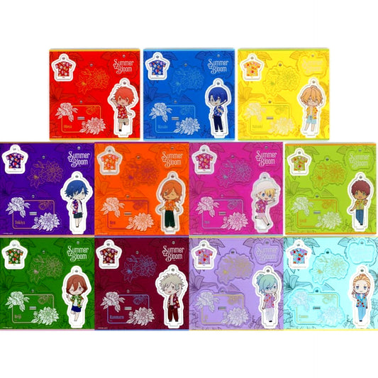 Set of 11 Uta no Prince-sama Customize Acrylic Stand & Charm Chibi Character Ver. SHINING STORE 10th Anniversary Summer Bloom [USED]