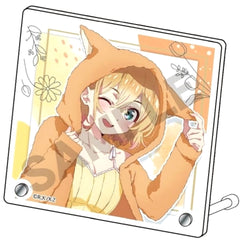 Rent-A-Girlfriend Mami Nanami Mini Acrylic Panel Animal Ears Hoodie ver. Acrylic Stands [USED]