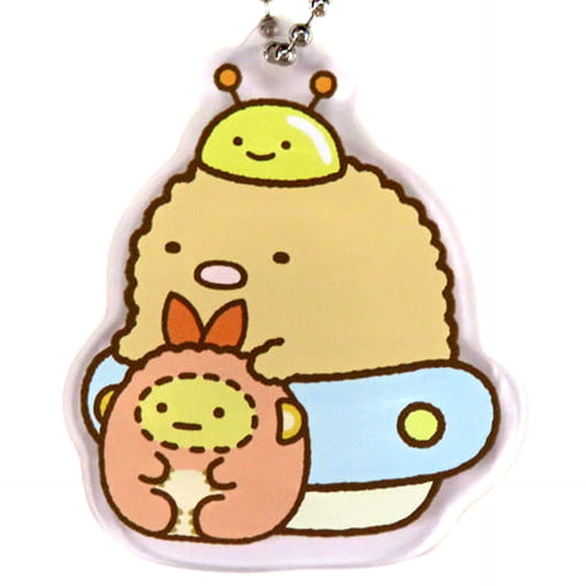Pork Cutlet Sumikko Gurashi Fushigi na Otomodachi Acrylic Keychain Cafe Mysterious Friends Limited [USED]