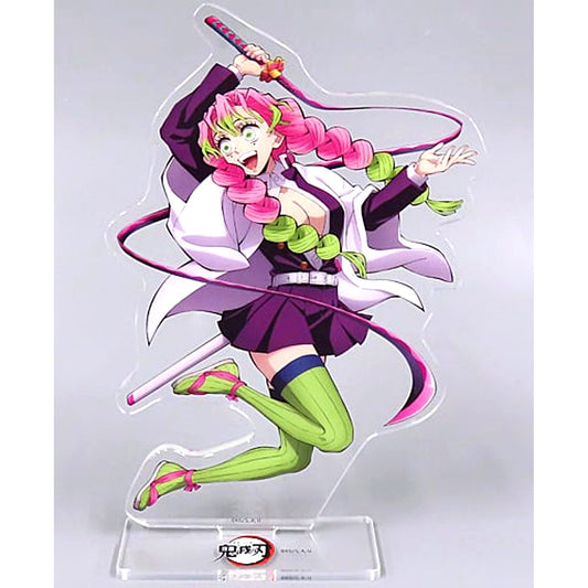 Mitsuri Kanroji Newly Drawn Acrylic Stand Blu-ray/DVD Demon Slayer: Kimetsu no Yaiba Swordsmith Village Arc Vol. 1 ufotable Purchase Bonus [USED]
