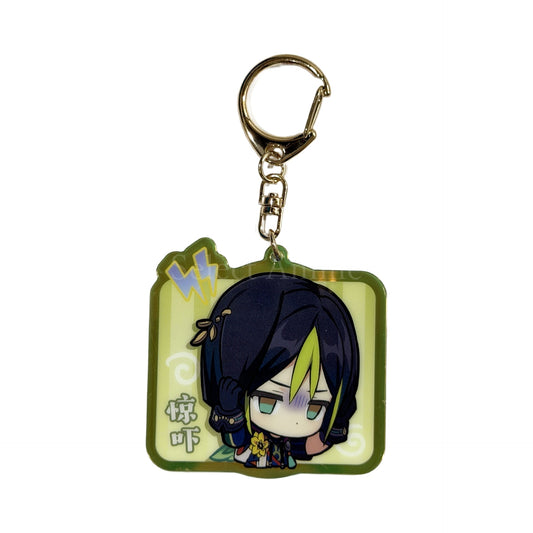 Tighnari Genshin Sumeru City Chibi Stamp Series Acrylic Keychain [USED]