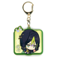 Genshin Tighnari Sumeru City Chibi Stamp Series Acrylic Keychain Keychains [USED]