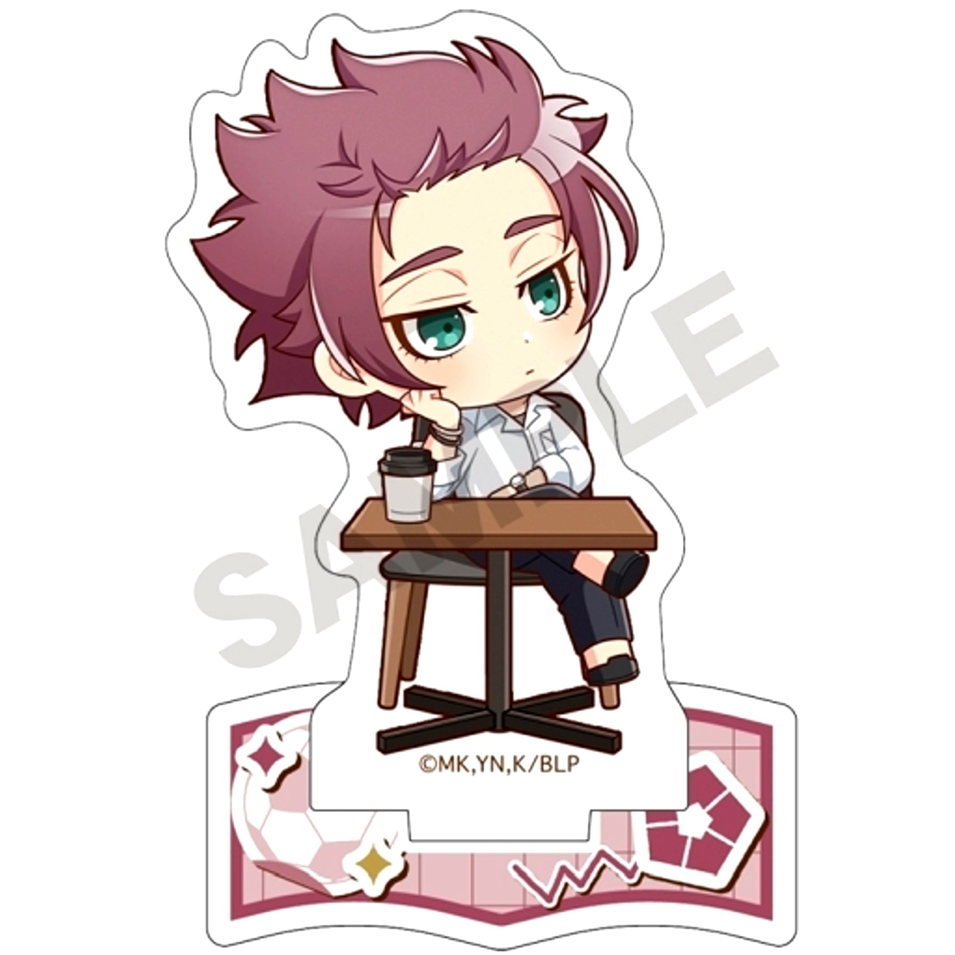 Sae Itoshi Puchi Kura Acrylic Stand Blue Lock [USED]