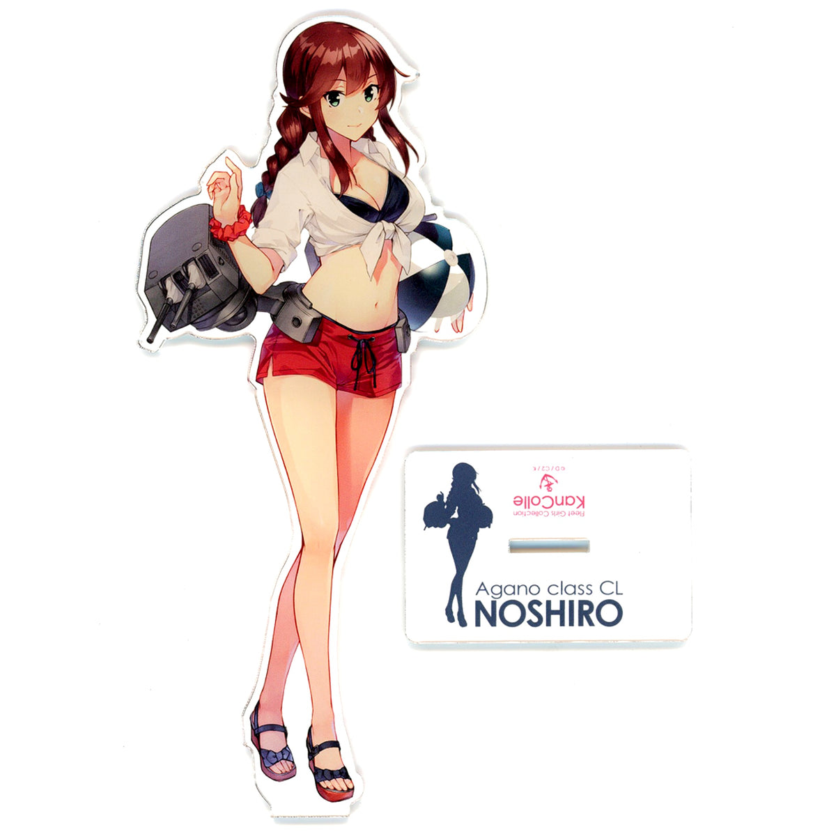 Single Noshiro Illustration Swimsuit mode Acrylic Stand Kantai Collection KanColle [USED]
