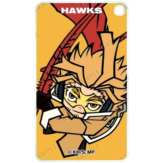 Hawks My Hero Academia Trading Deformed Square Acrylic Keychain ver A [USED]