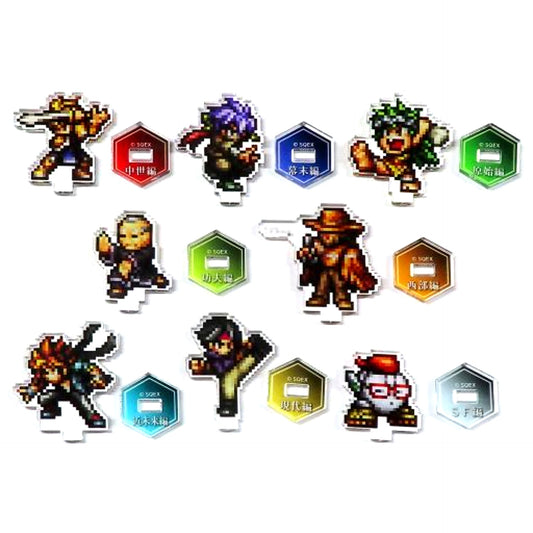 Set of 8 LIVE A LIVE Mini Acrylic Stand [USED]