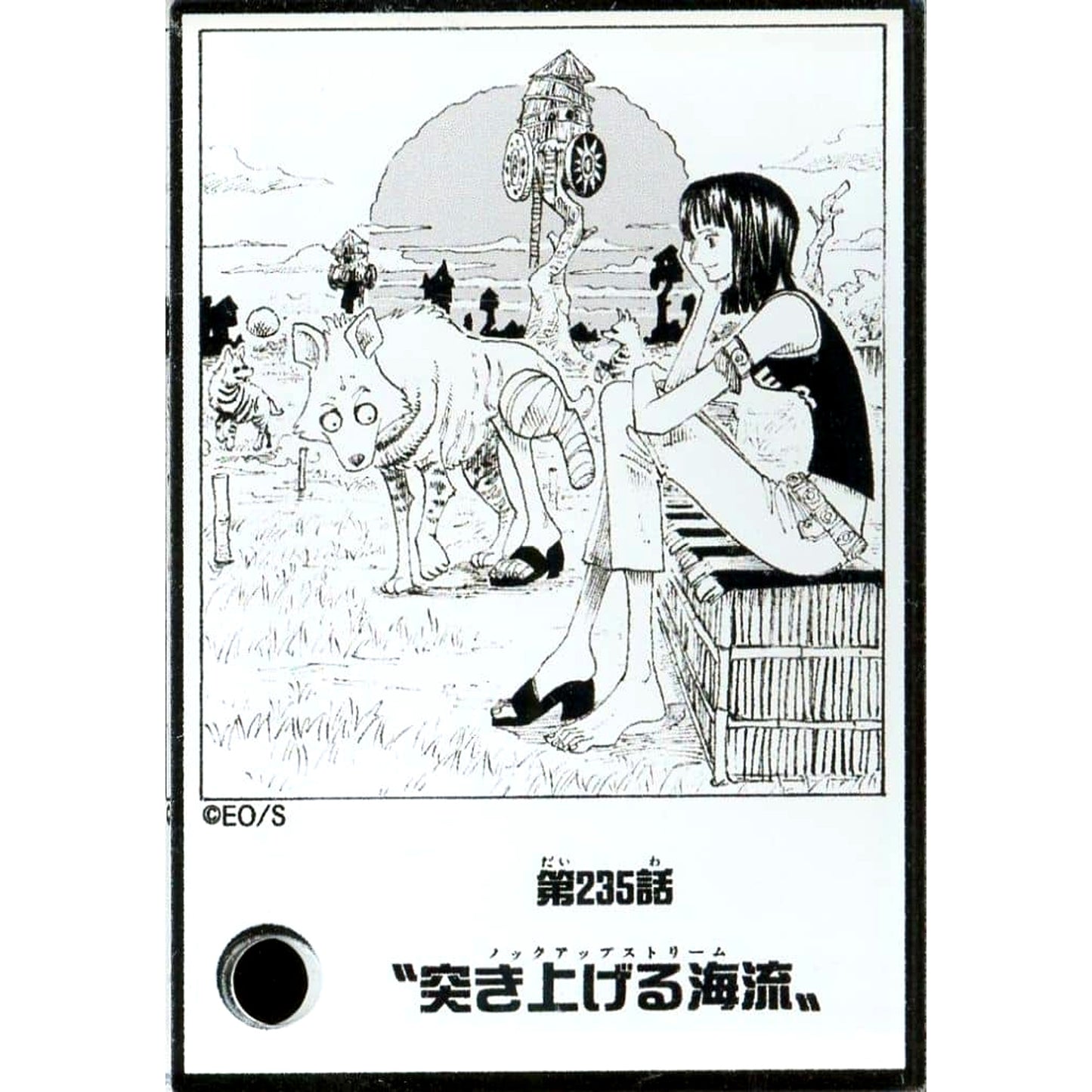 Nico Robin One Piece Acrylic Diorama Collection DOORS! Vol.1 Episode 235 [USED]