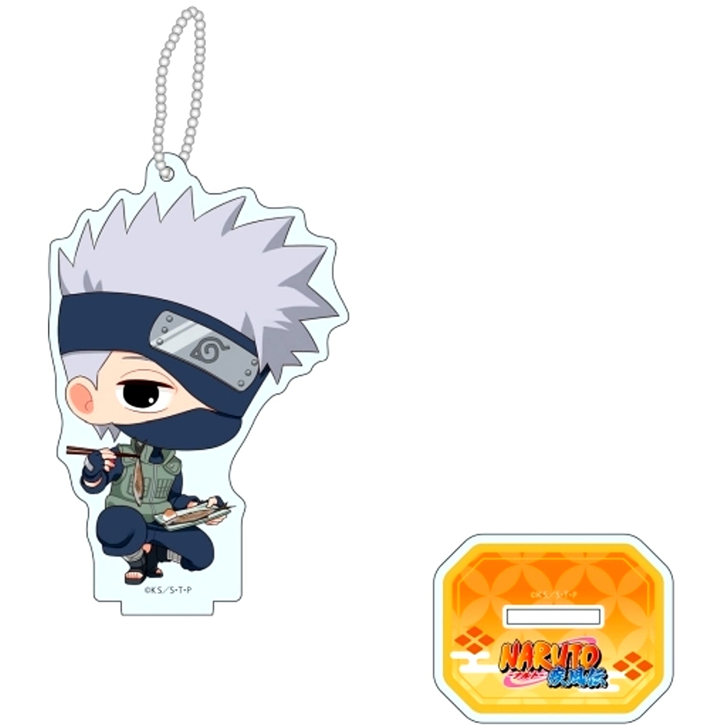 Kakashi Hatake Naruto Shippuden Illustration Acrylic Stand [USED]