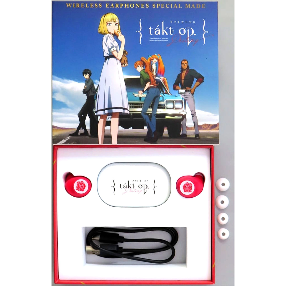 takt op.Destiny Collaboration Model takt op.Destiny TRUE WIRELESS STEREO EARPHONES Wireless Earphones [USED]