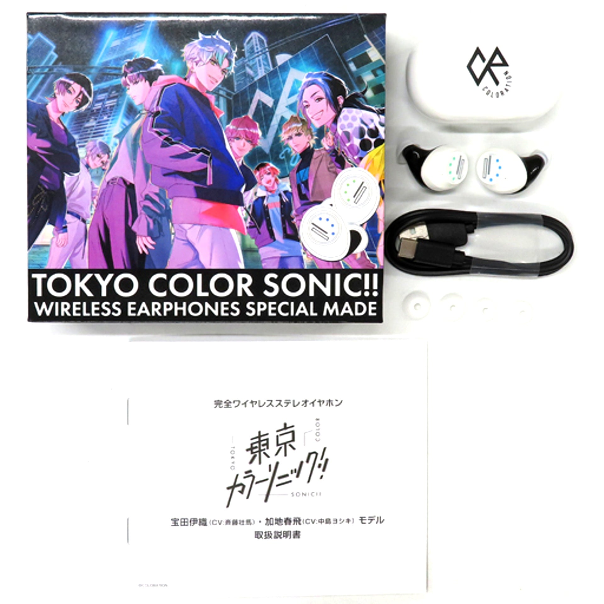 Tokyo Color Sonic Collaboration Model TRUE WIRELESS STEREO EARPHONES Wireless Earphones Tokyo Color Sonic [USED]