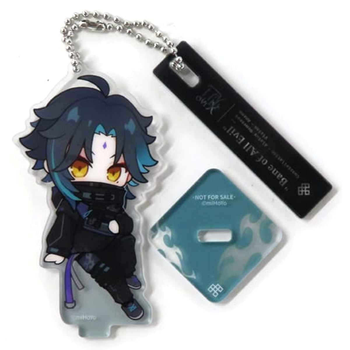 Genshin Xiao Acrylic Stand Keychain Bonus for Purchasing Eligible Items from the Character Image Apparel Series Acrylic Stands [USED]