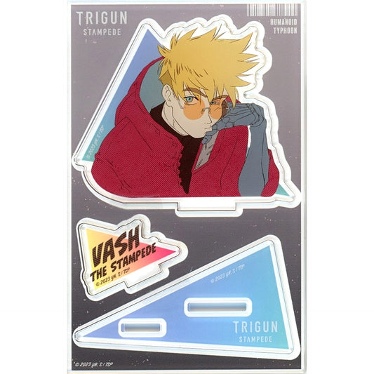 TRIGUN STAMPEDE Vash the Stampede 6000000$$ Kuji Acrylic Stand Figure Kujibikido Limited Prize C-1 Acrylic Stands [USED]