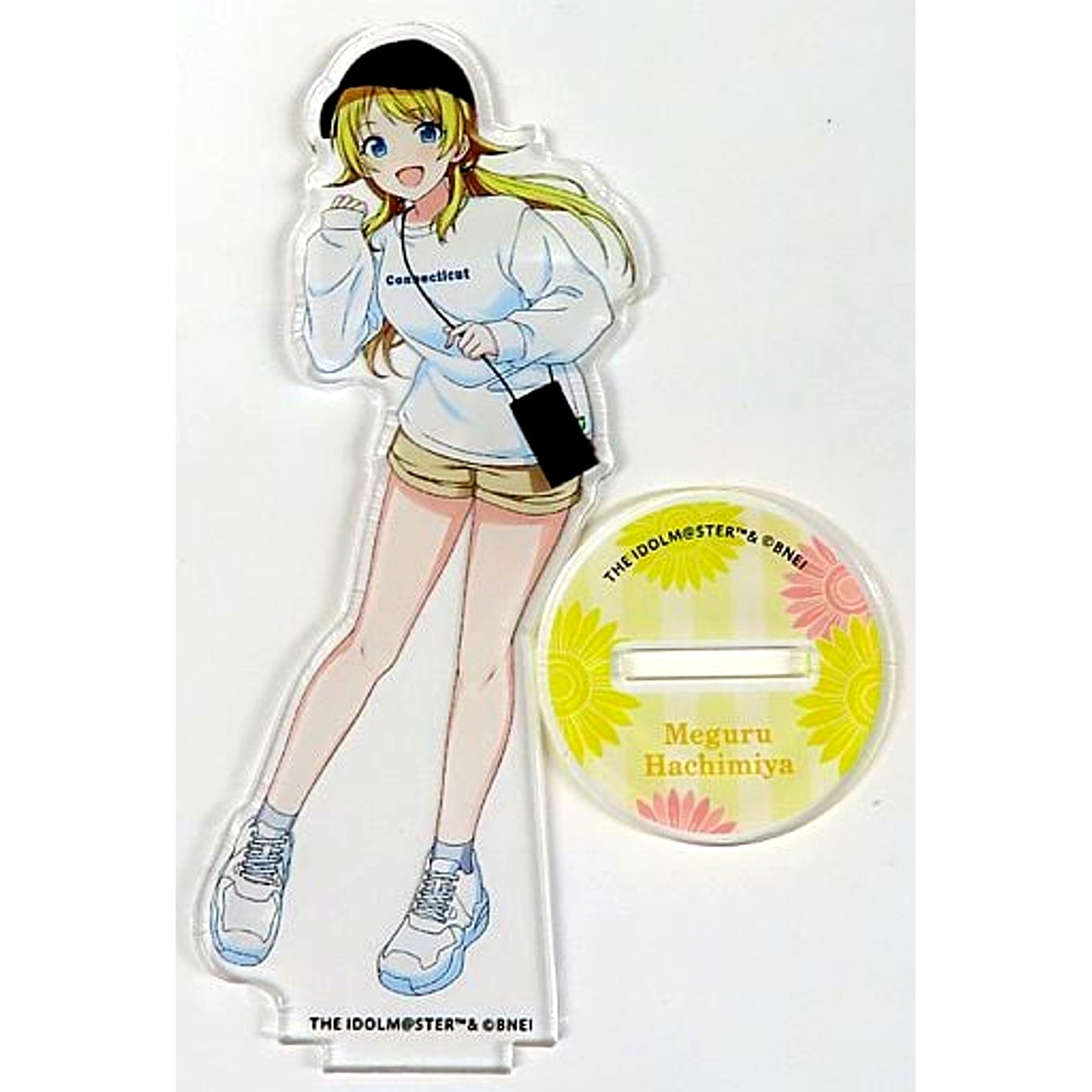 Meguru Hachimiya The Idolmaster Shiny Colors Acrylic Stand Prize A-2 Kujibikido Online Kuji Summer Vacation [USED]