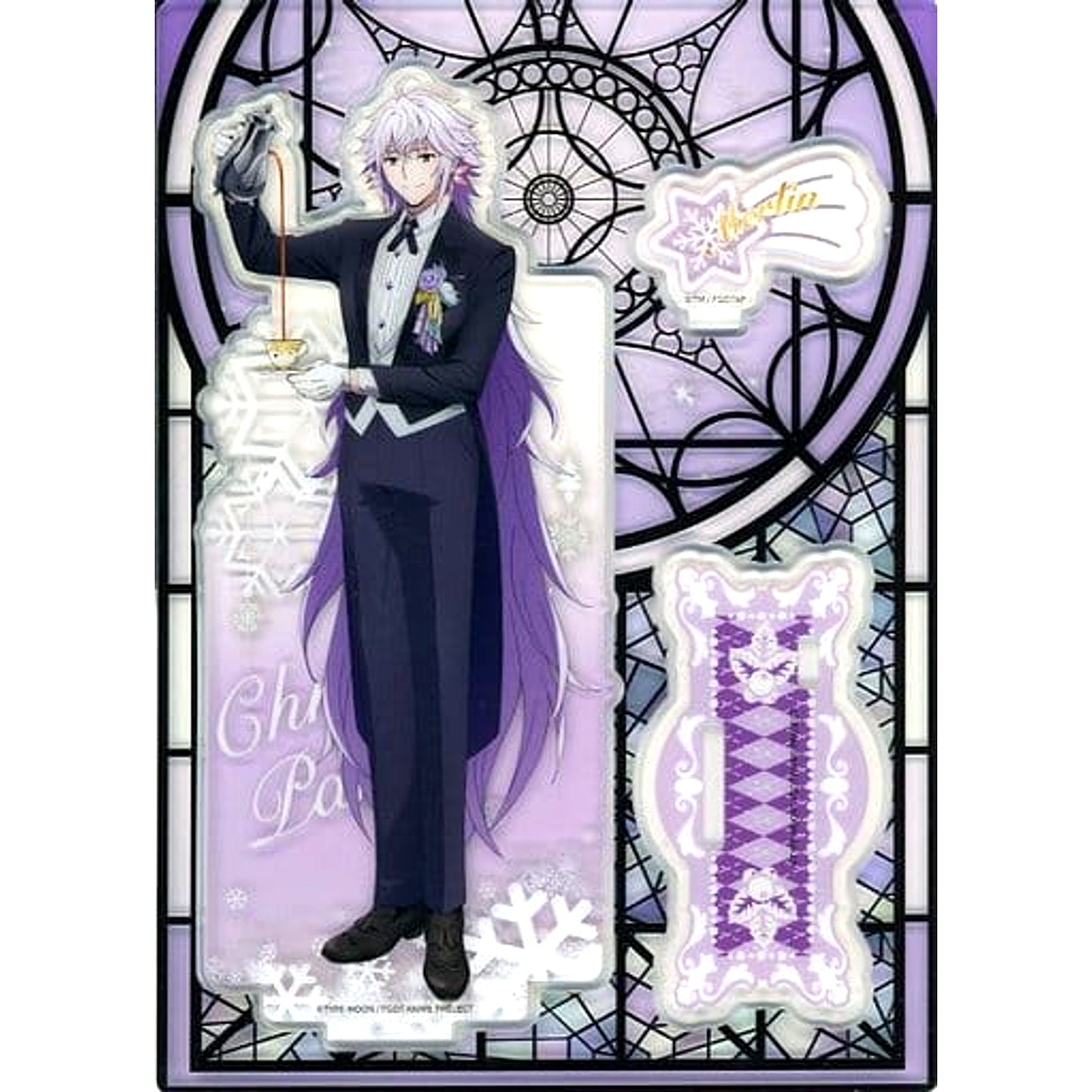 Merlin Fate/Grand Order Absolute Demonic Front: Babylonia Acrylic Stand China Limited Collab Cafe [USED]