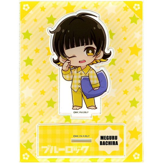 Meguru Bachira Blue Lock PRINCESS CAFE Pajama Ver. Acrylic Stand Only Sold Separately [USED]