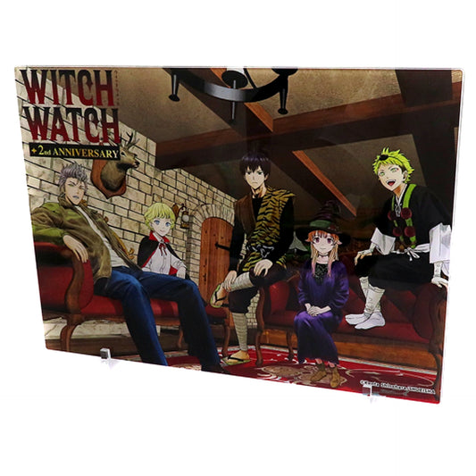 Group WITCH WATCH Foil Acrylic Art Serialization 2nd Anniversary Ver. Made-to-Order Limited [USED]