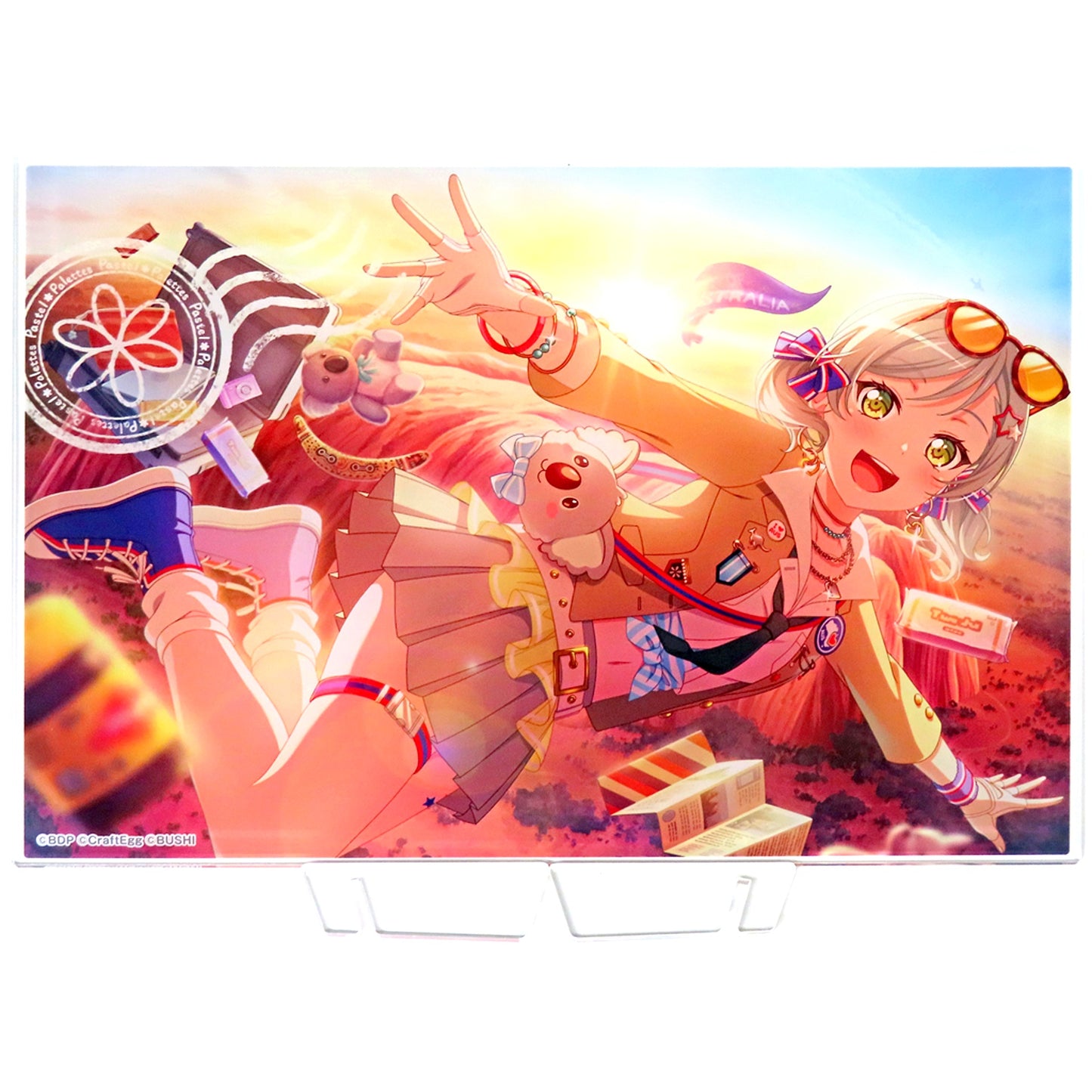 Hina Hikawa BanG Dream! Girls Band Party! Illustration Acrylic Board 2023 Vol. 1 [USED]