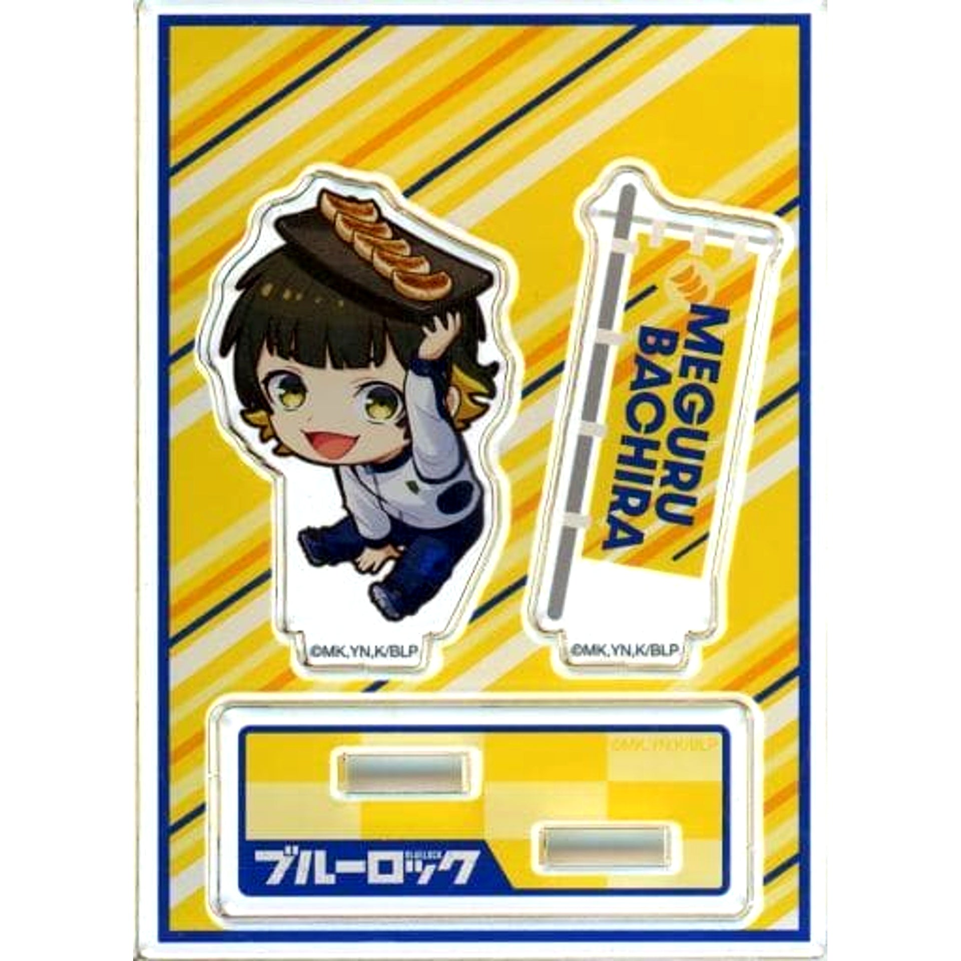 Blue Lock Meguru Bachira Trading Acrylic Stand Type A Nikujiru Gyoza no Dandadan [USED]
