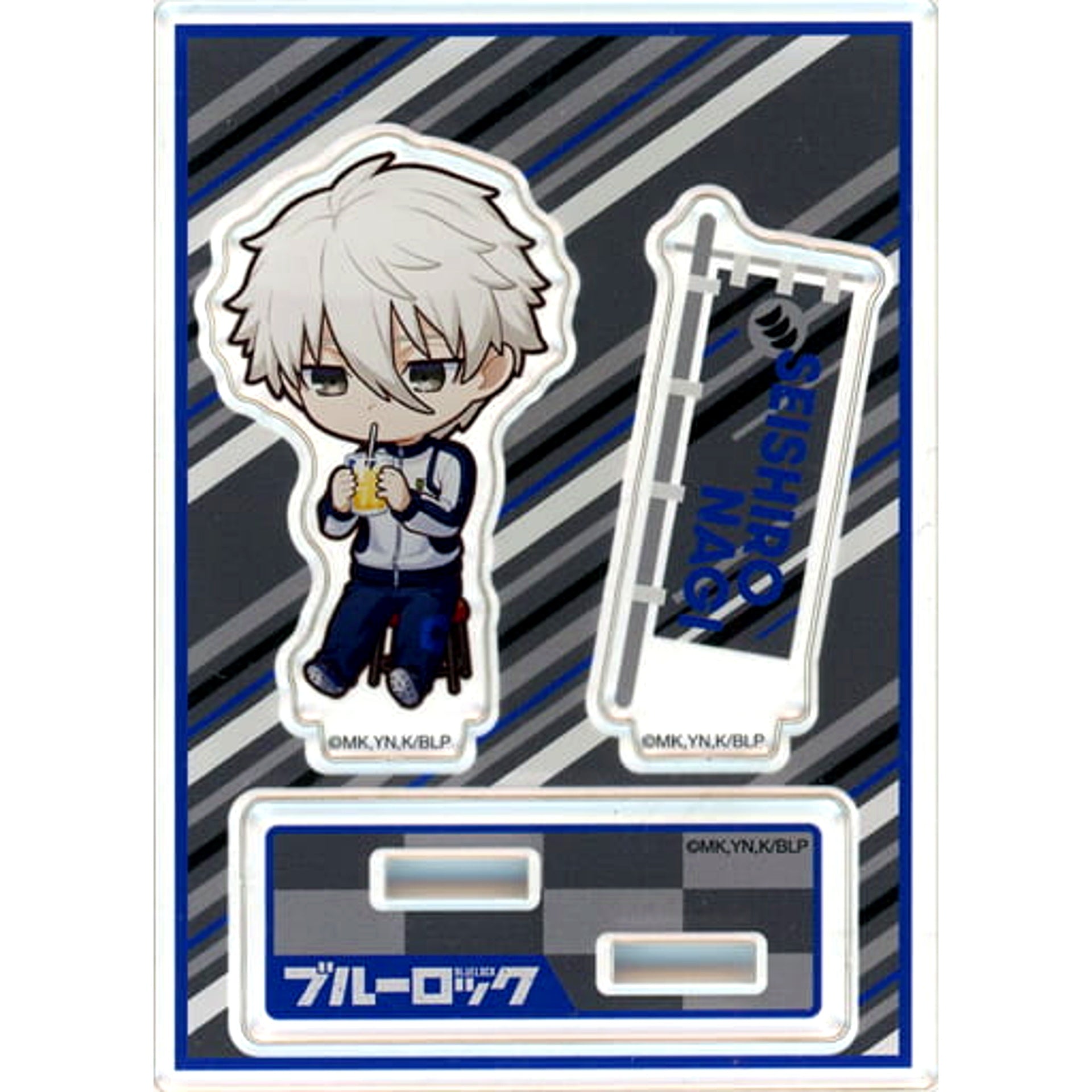 Blue Lock Seishiro Nagi Trading Acrylic Stand B Nikujiru Gyoza Dandadan Collaboration [USED]