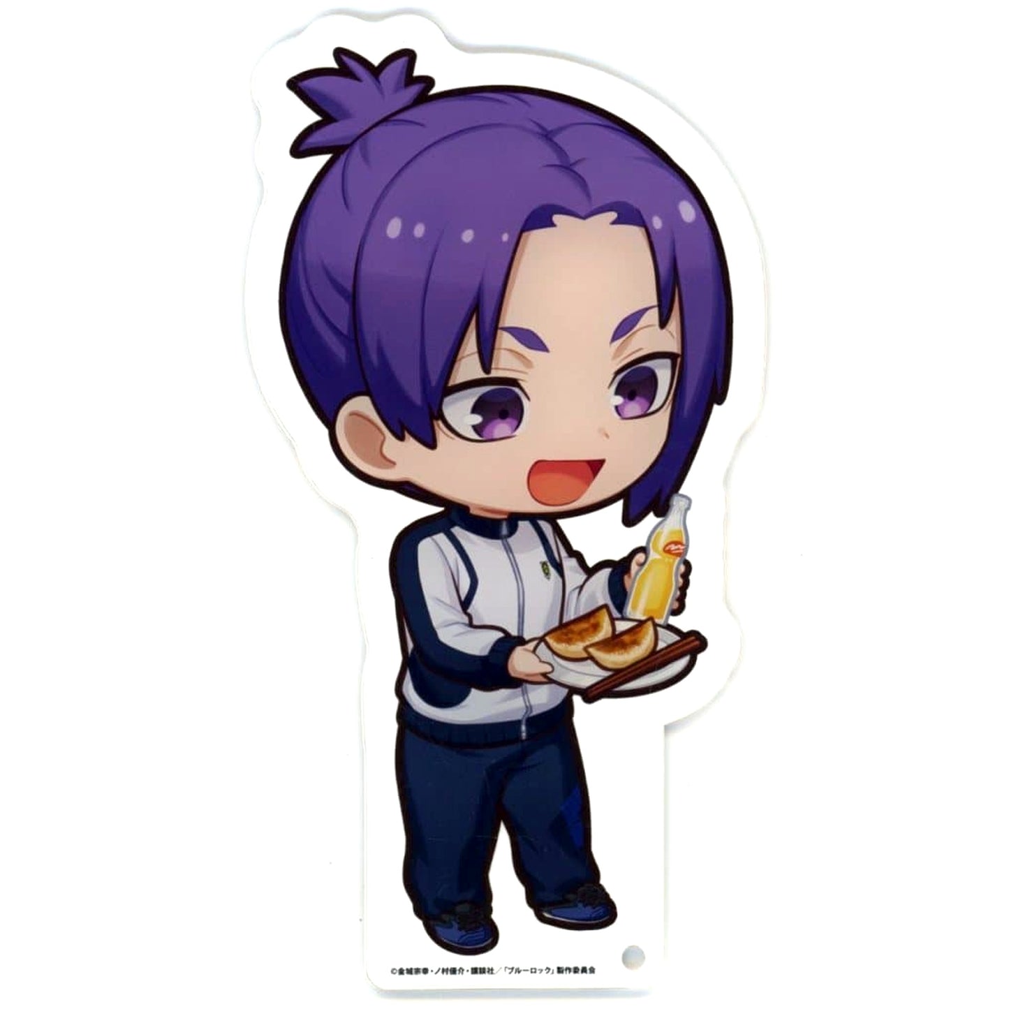 Blue Lock Reo Mikage Big Acrylic Stand Nikujiru Gyoza Dandadan Collaboration Online Limited [USED]