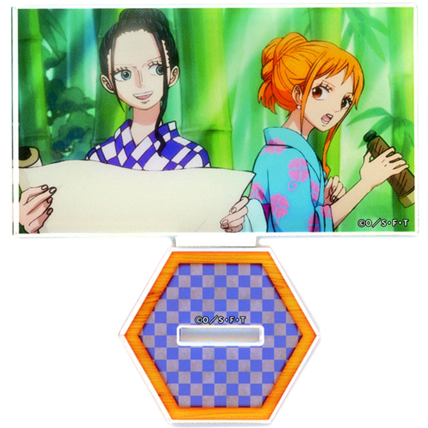 Robin Nami One Piece Trading Scene Shot Acrylic Stand Vol. 2 [USED]