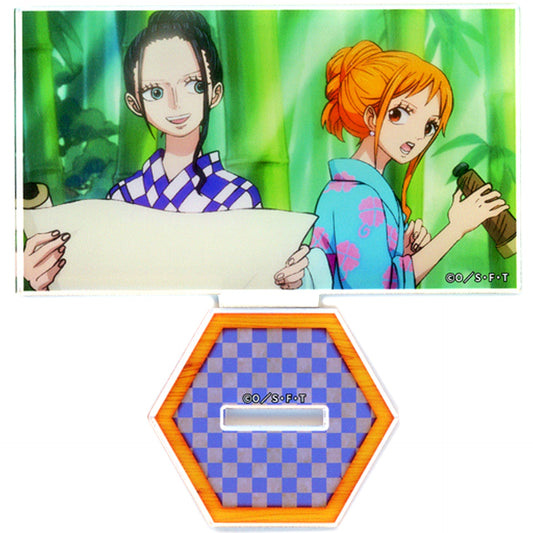 Robin Nami One Piece Trading Scene Shot Acrylic Stand Vol. 2 [USED]