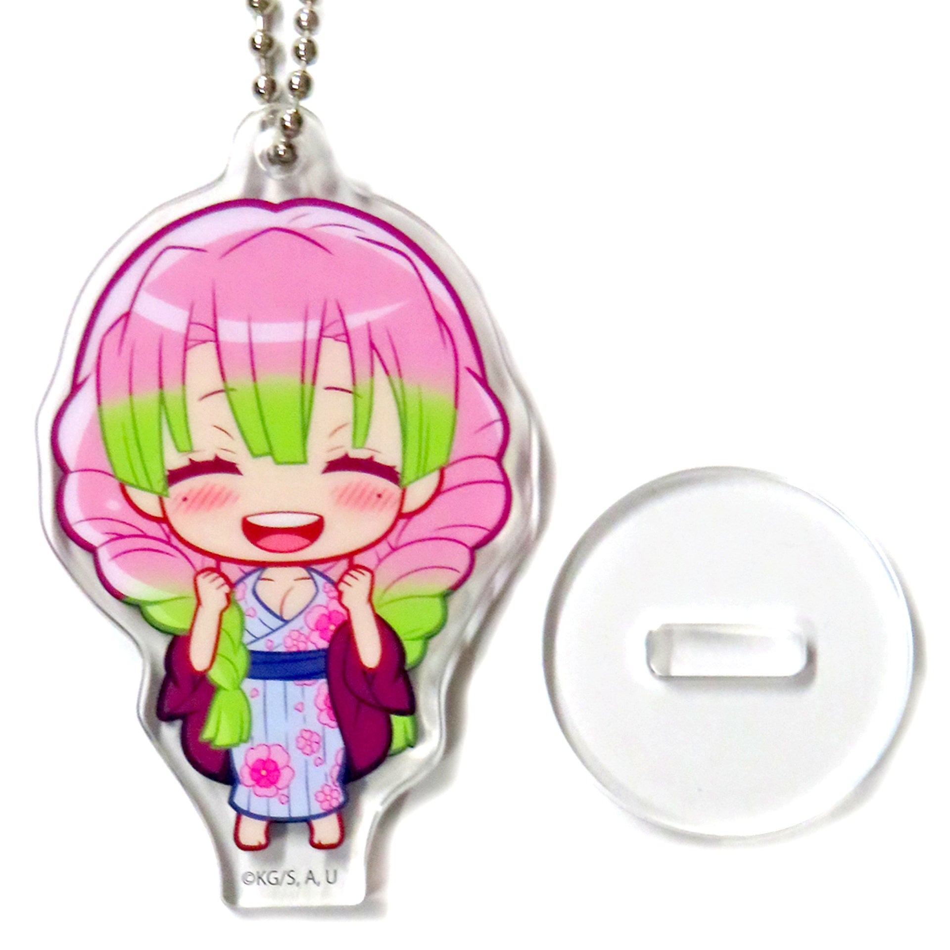 Mitsuri Kanroji Demon Slayer Cocomie Acrylic Figure Eighth Form [USED]