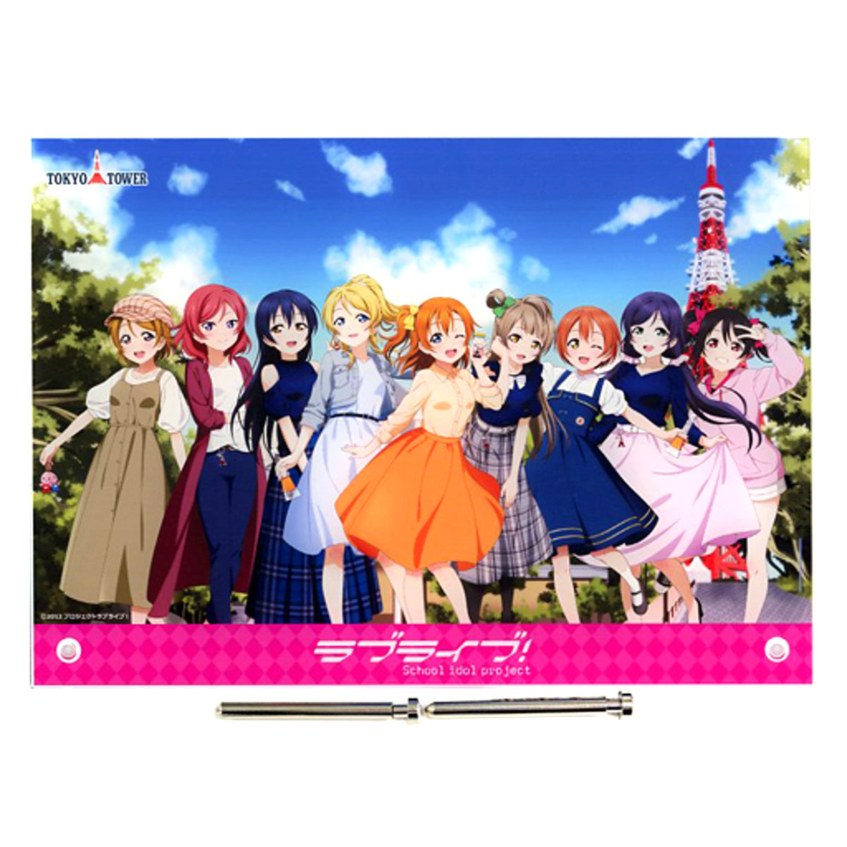 Muse Illustration B5 Acrylic Board Love Live! Tokyo Tower Summer Vacation Tour 2023 [USED]
