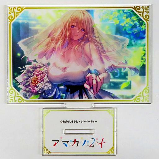 Chitose Tsutamachi Prize B-2 Amakano 2+ Acrylic Stand FANZA Online Kuji [USED]