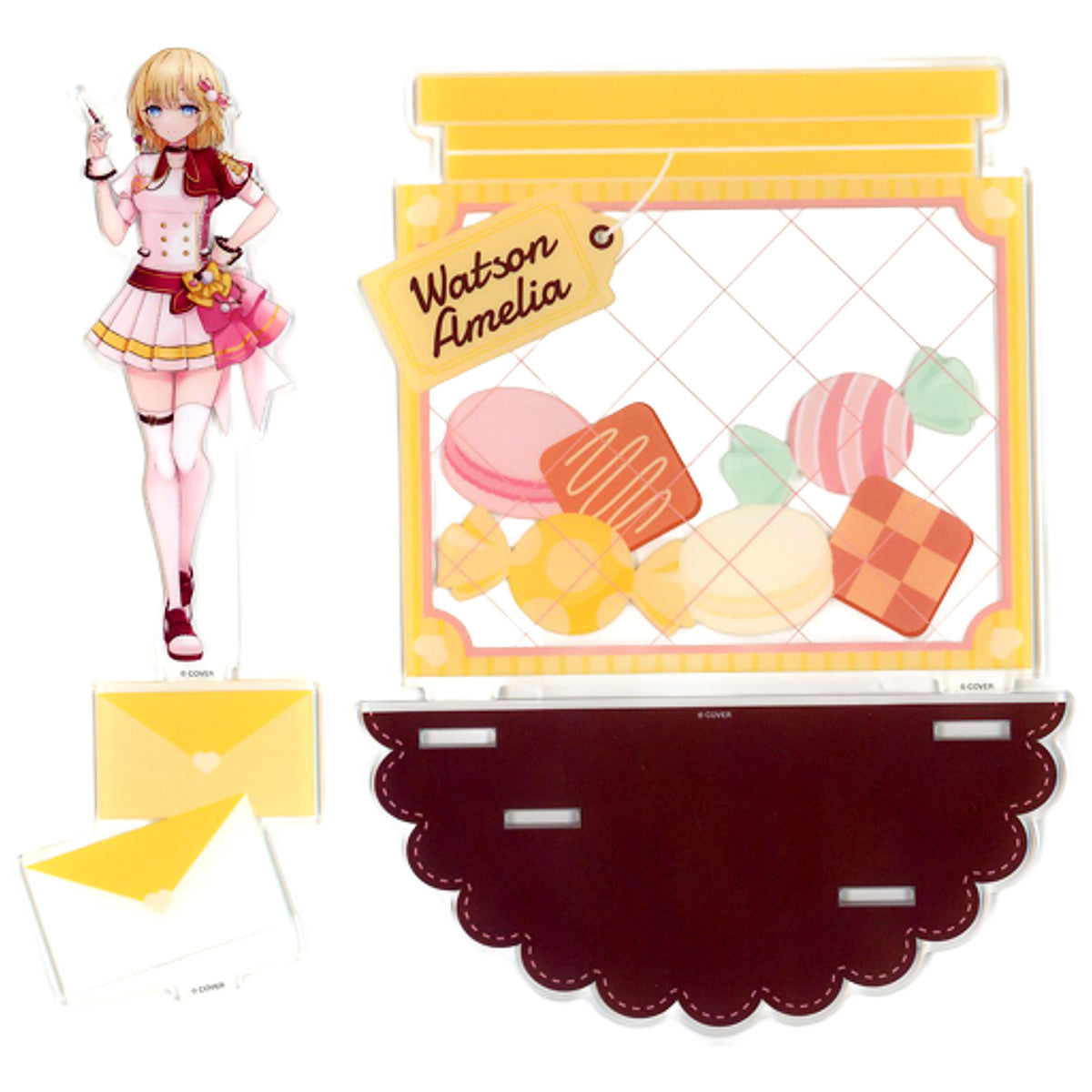 Amelia Watson VTuber Hololive English Acrylic Stand Valentine's Day 2023 [USED]