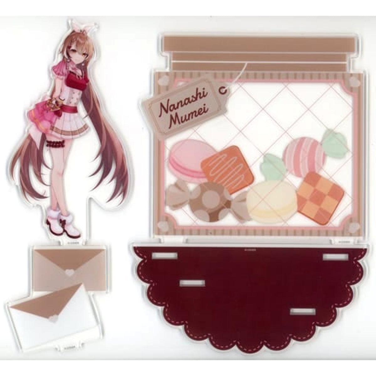 VTuber Hololive English Nanashi Mumei Acrylic Stand Valentine's Day 2023 Acrylic Stands [USED]