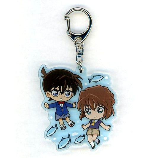 Secret 2 Conan Edogawa & Ai Haibara Real Escape Game x Detective Conan Kurogane no Kaichu Kenkyujo kara no Dasshutsu Acrylic Keychain [USED]