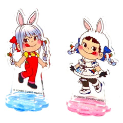 hololive Usada Pekora and Peko-chan Mini Acrylic Stand 2-Piece Set Single Item Virtual YouTuber hololive Usada Pekora x Peko-chan Collaboration Milky Set Included Item [USED]