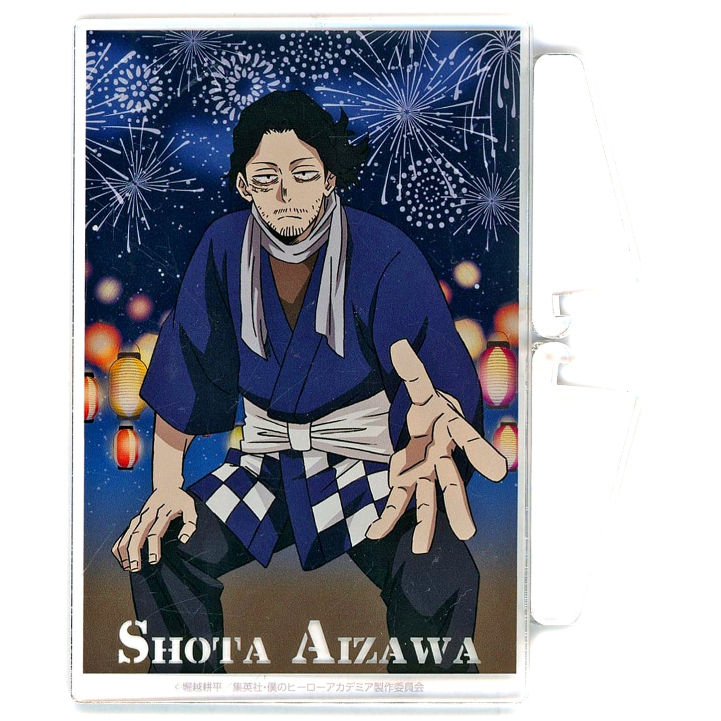 Shota Aizawa Festival Ver. My Hero Academia Chara Pop Store Garapon Plus 2nd Prize Acrylic Board [USED]