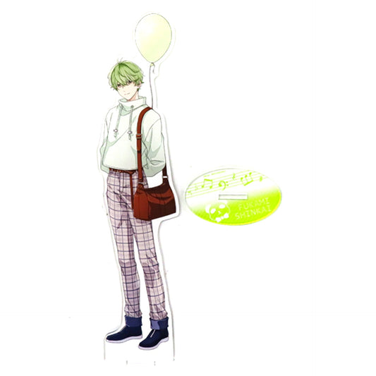 Fukami Shinkai Special Prize aoppella!? aoppella cafe Enjoy Holiday Odd Day Mini Event Extra Large Acrylic Figure [USED]