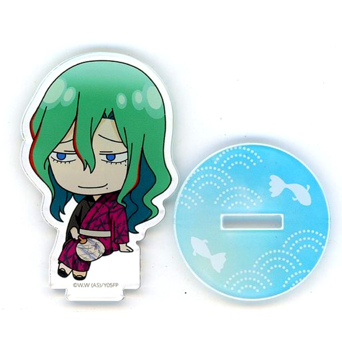 Yusuke Makishima Mini Character Acrylic Stand Yowamushi Pedal: Limit Break POP UP STORE Nostalgic Summer [USED]