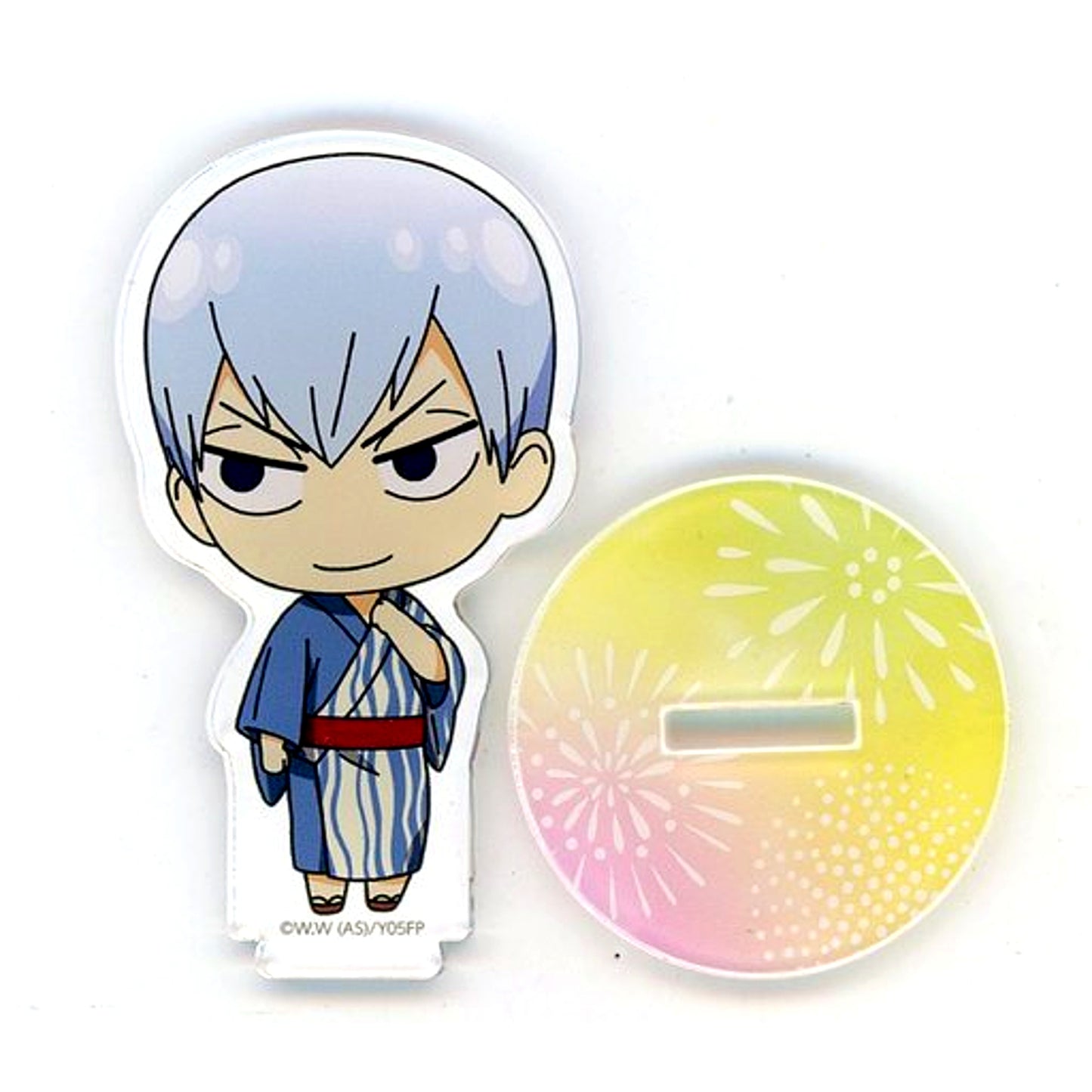 Yukinari Kuroda Acrylic Stand Chibi Yowamushi Pedal LIMIT BREAK POP UP STORE Nostalgic Summer [USED]