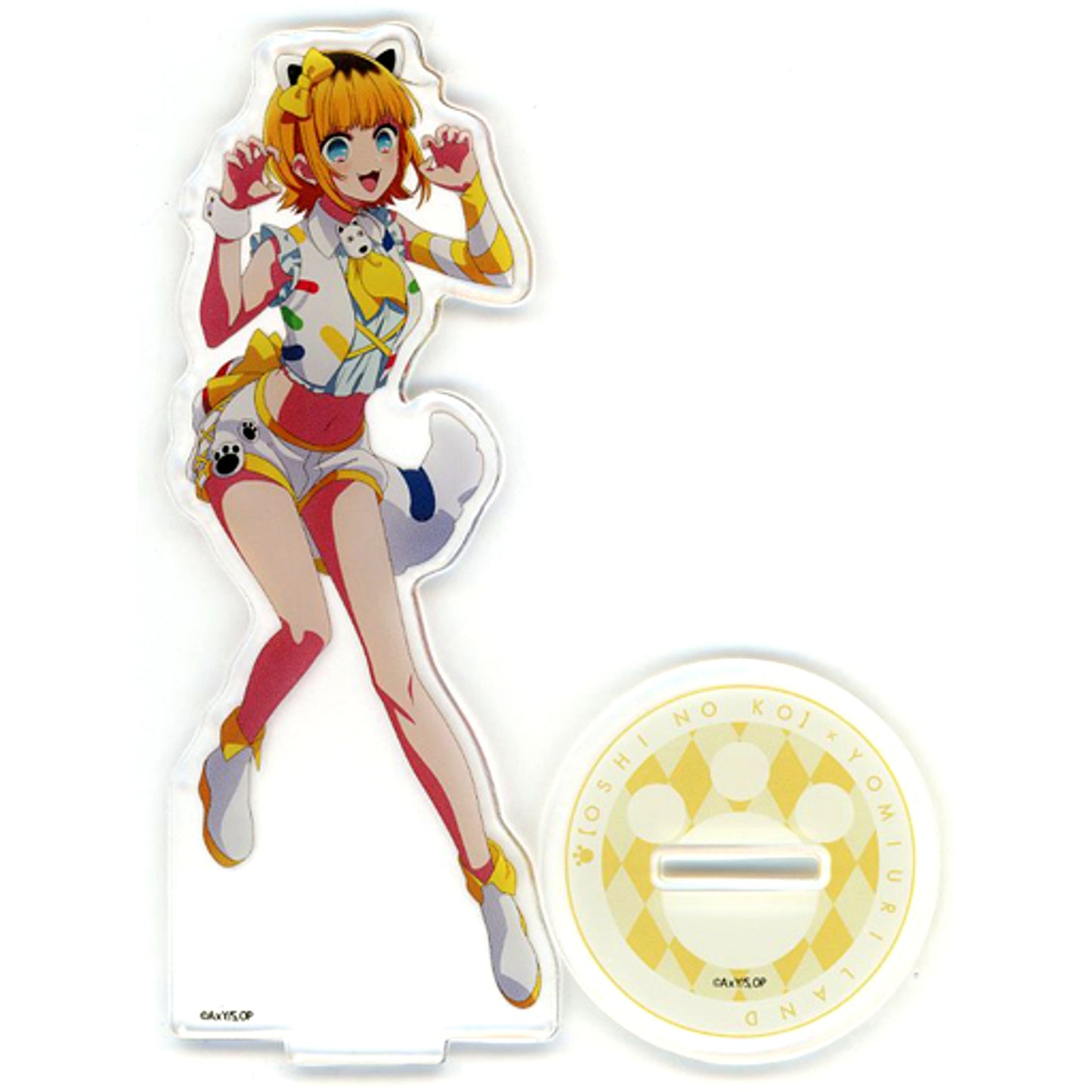 Mem-cho Oshi no Ko x Yomiuriland Illustration Acrylic Stand [USED]