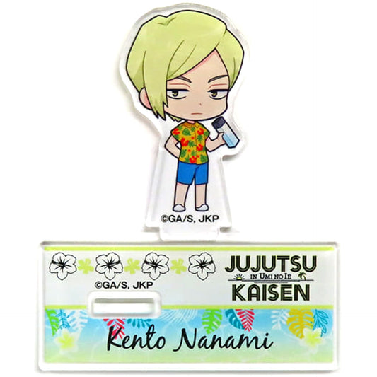 Jujutsu Kaisen in Sweets Paradise Enoshima Store Kento Nanami Trading Acrylic Stand A Beach House ver. Acrylic Stands [USED]