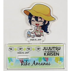 Jujutsu Kaisen Riko Amanai Trading Acrylic Stand A in Sweets Paradise Enoshima Store (Beach House Ver.) Acrylic Stands [USED]